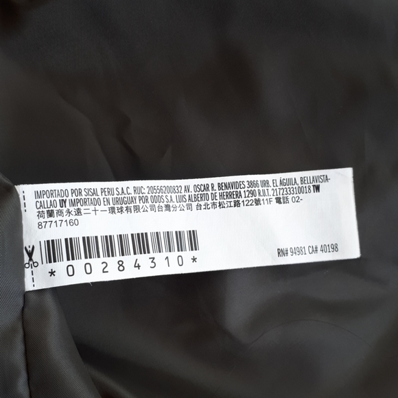 Army green FAUX leather jacket - Picture 7 of 9